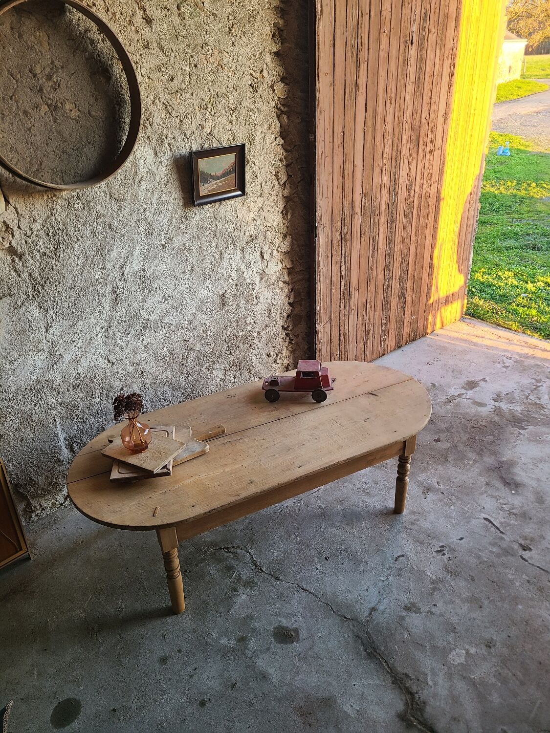 1930s farmhouse coffee table