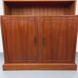 Vintage teak storage bookcase from the 60s