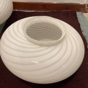 Plafonniers en verre de Murano, ensemble de 2
