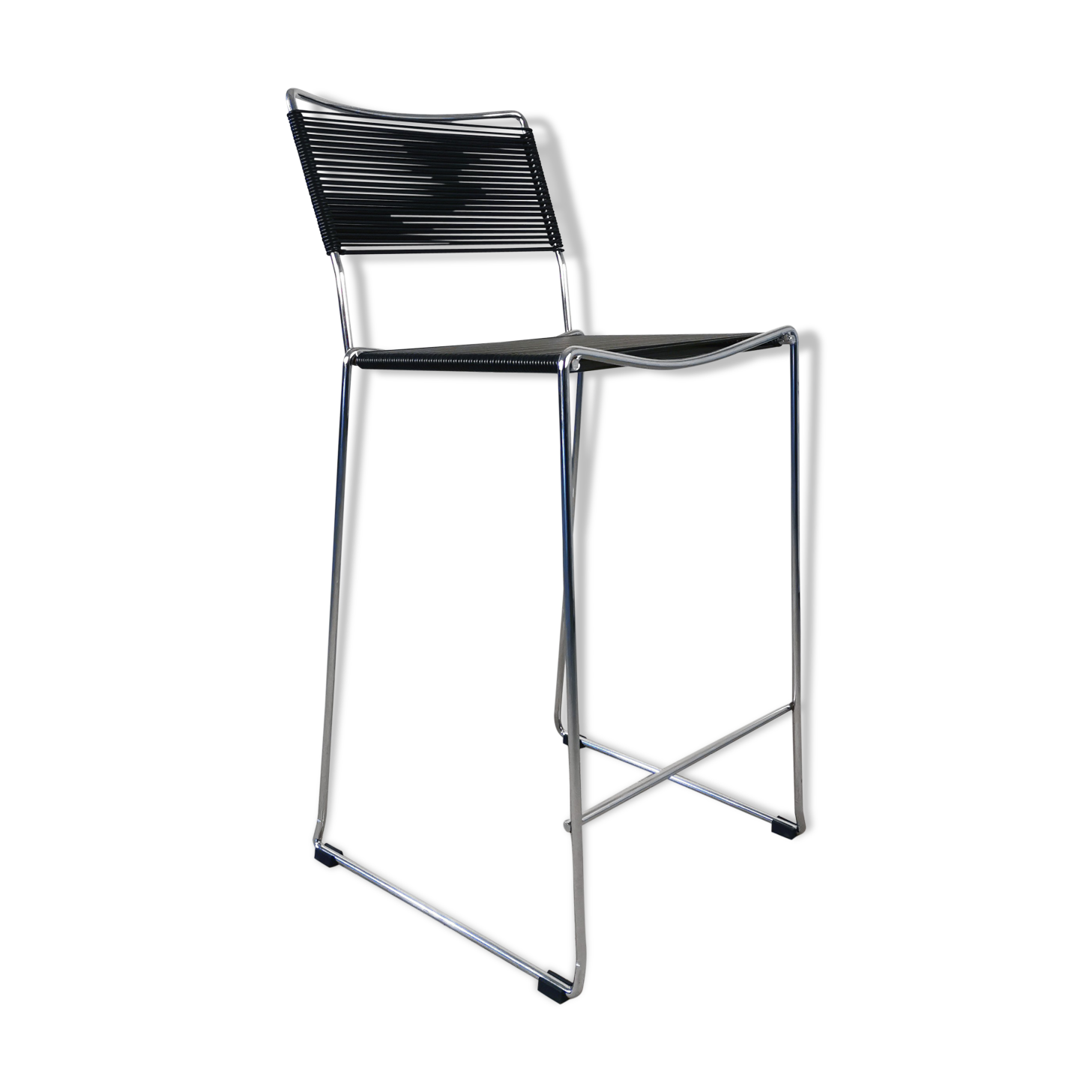 High "spaghetti" stool, 1970s