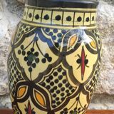 Moroccan ceramic vase