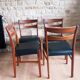 Chaises en teck