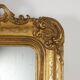 Antique mirror in carved fir, France, mid-19th century.