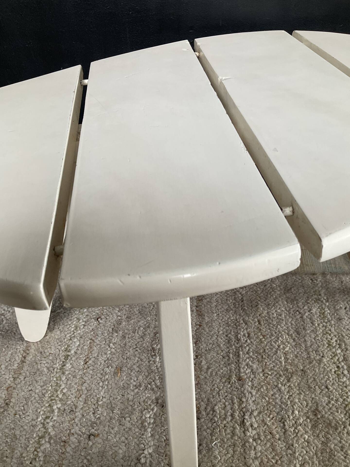 Outdoor side table Riviera by Triconfort France 1970s