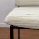 Paire de chaises modernistes en tissu