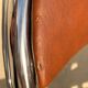 10 vintage skai and chrome metal folding chairs 1970