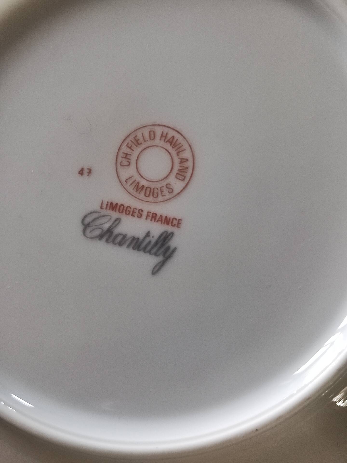 7 porcelain plates from Limoges - Haviland