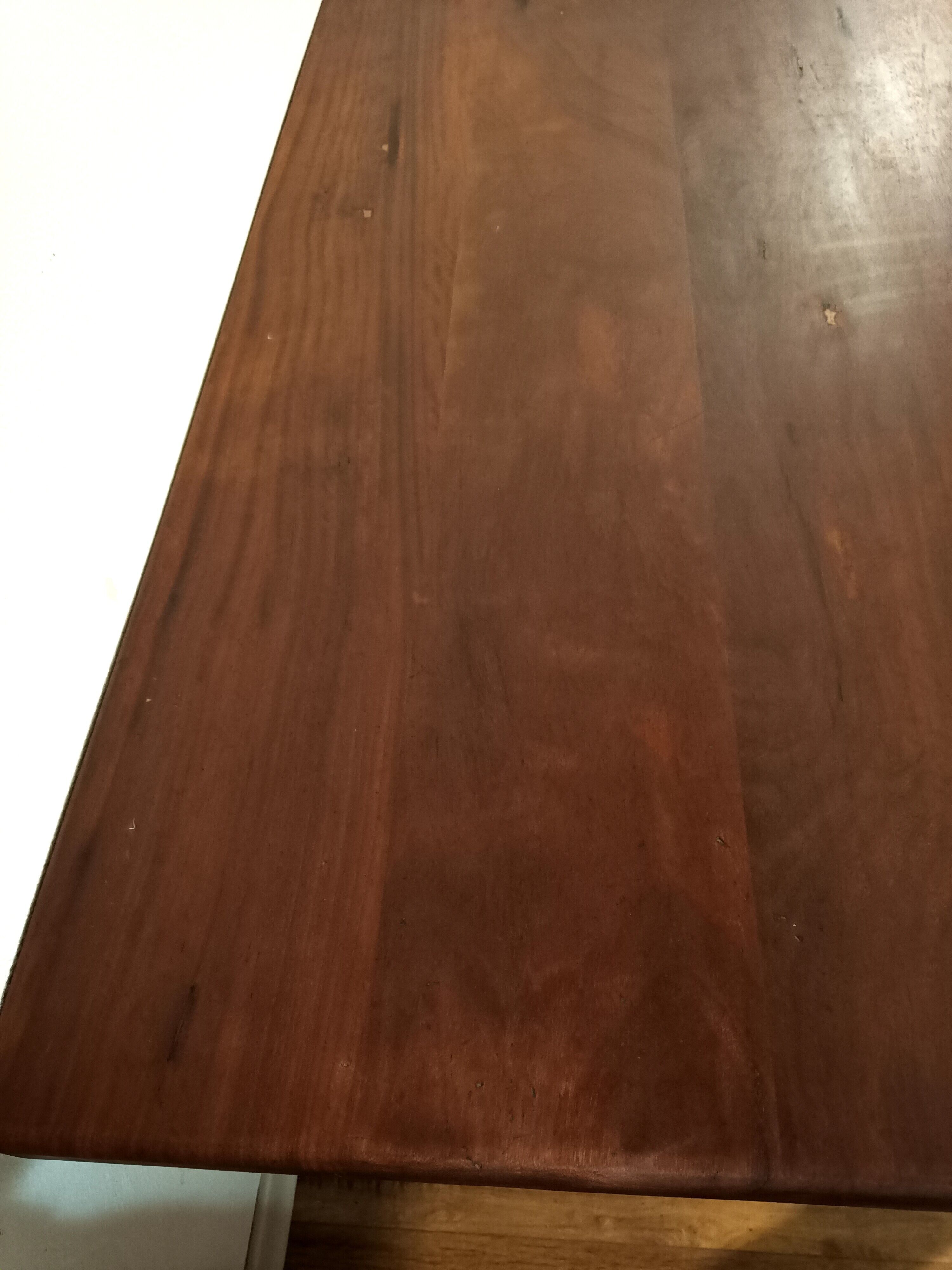 Vintage solid oak farmhouse table