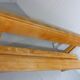 Modernist solid beech wooden pew 1960’s