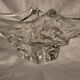 Cut crystal bowl signed daum france a459