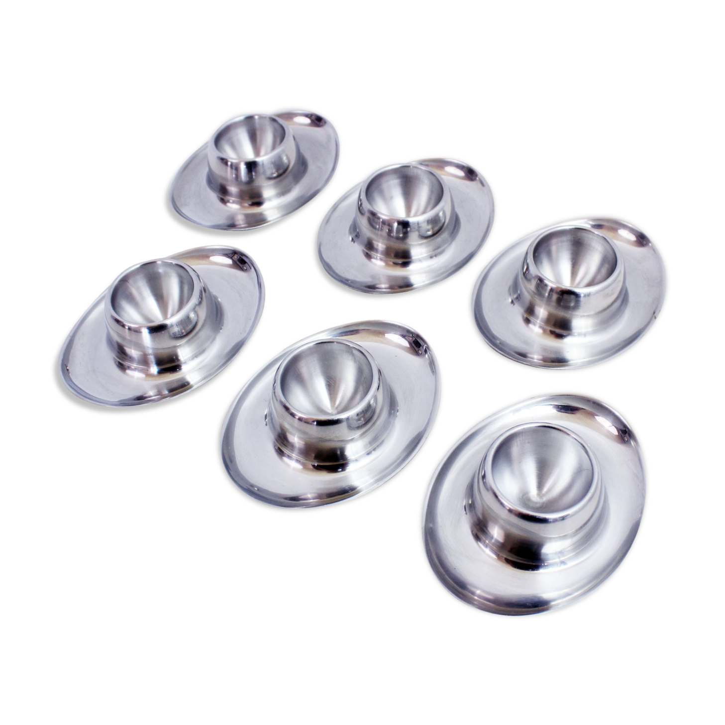 Set of 6 Bauhaus-style cockroaches