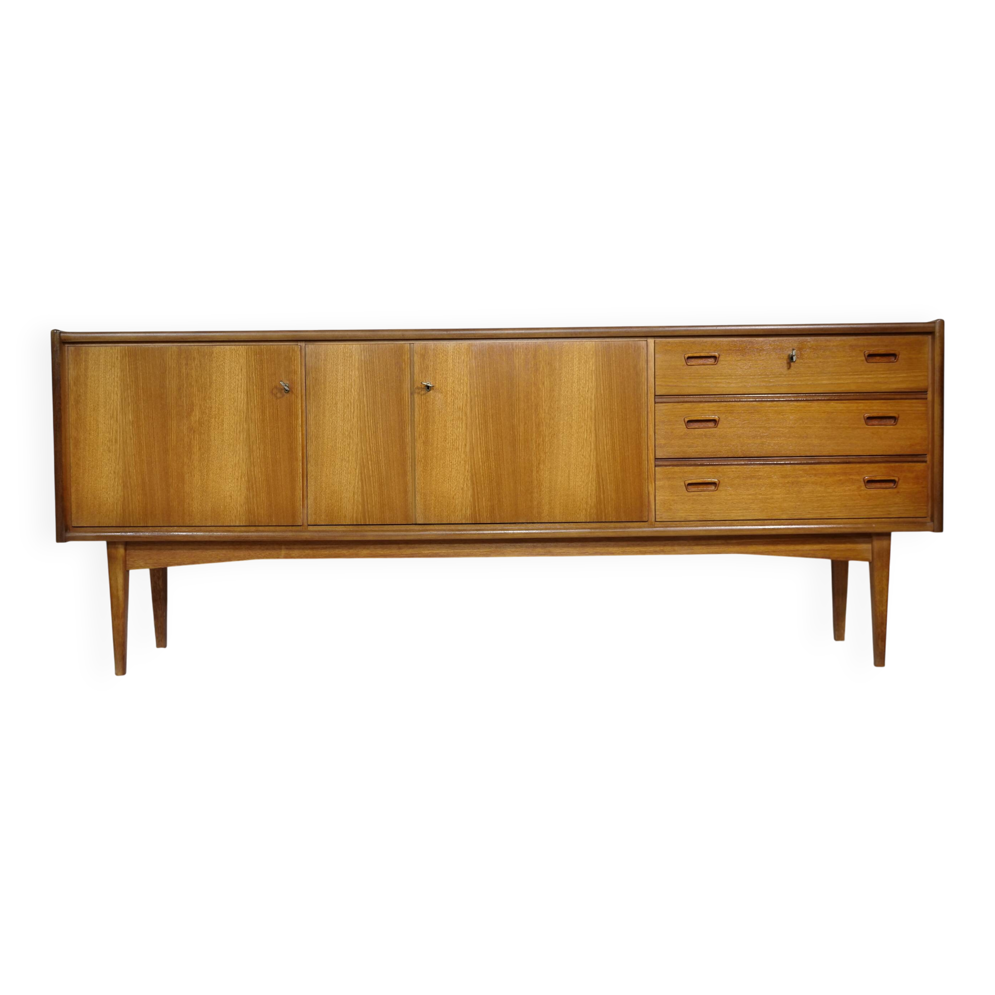 Mid-Century Design Teak Sideboard by Bartels, Germany, 1960s