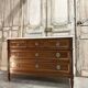 Commode de style Louis XVI en acajou