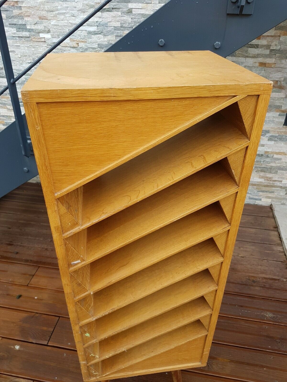 Vintage locker filing cabinet