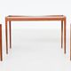Kurt Ostervig nesting tables in teak Jason Mobler Denmark 1960