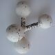 Set of Art deco Double Ball Dumbbells, 1930s.