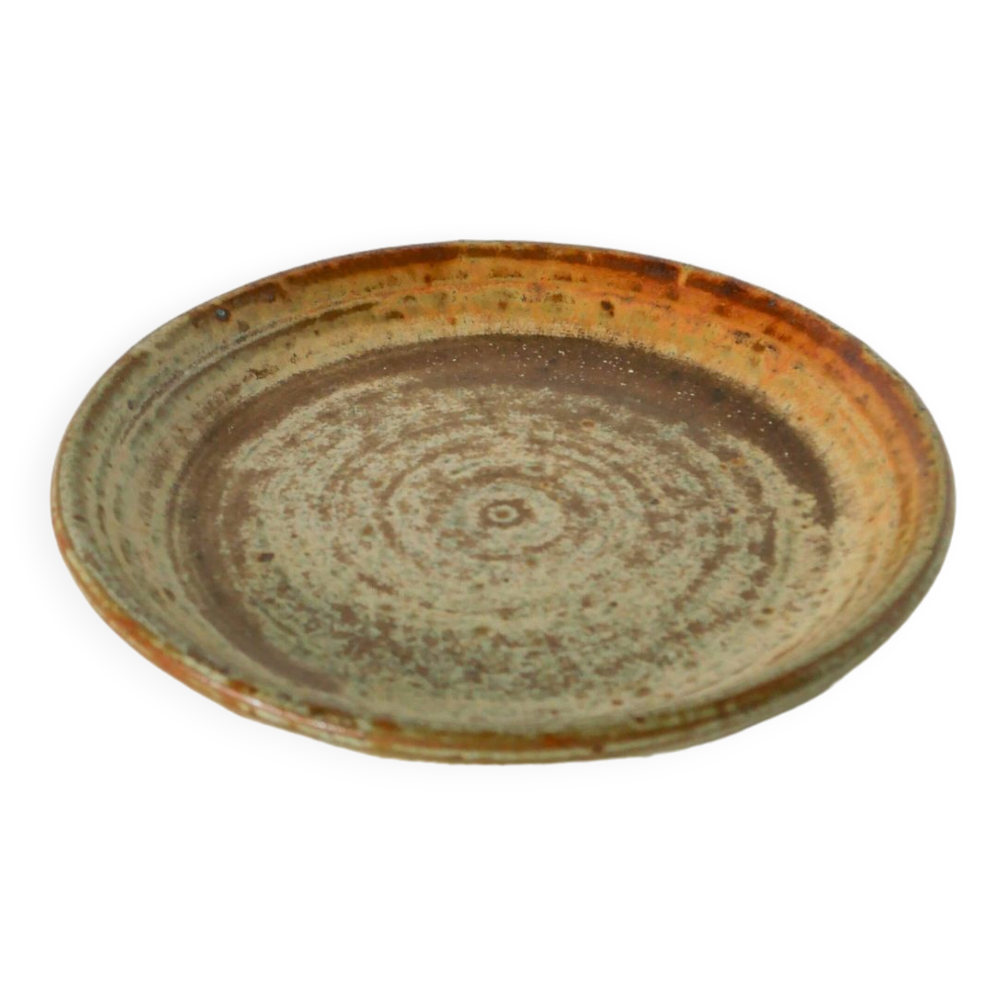 Glazed stoneware pocket tray, 1970