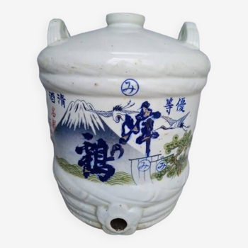 Old Japanese sake barrel Taru Dario – Shōwa period