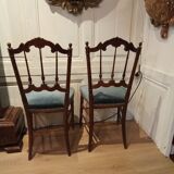 Pair of Napoleon III chairs