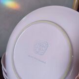 6 pink earthenware plates by Niderwiller