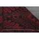Vintage Turkish Oushak Handmade Wool Cotton Red Runner Rug 80x281