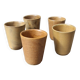 Set of ceramic coffee cups