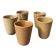 Set of ceramic coffee cups