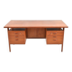 Freestanding Teak Desk by Kai Kristiansen