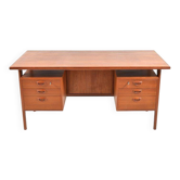 Freestanding Teak Desk by Kai Kristiansen