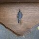 Wooden shelf display for pans