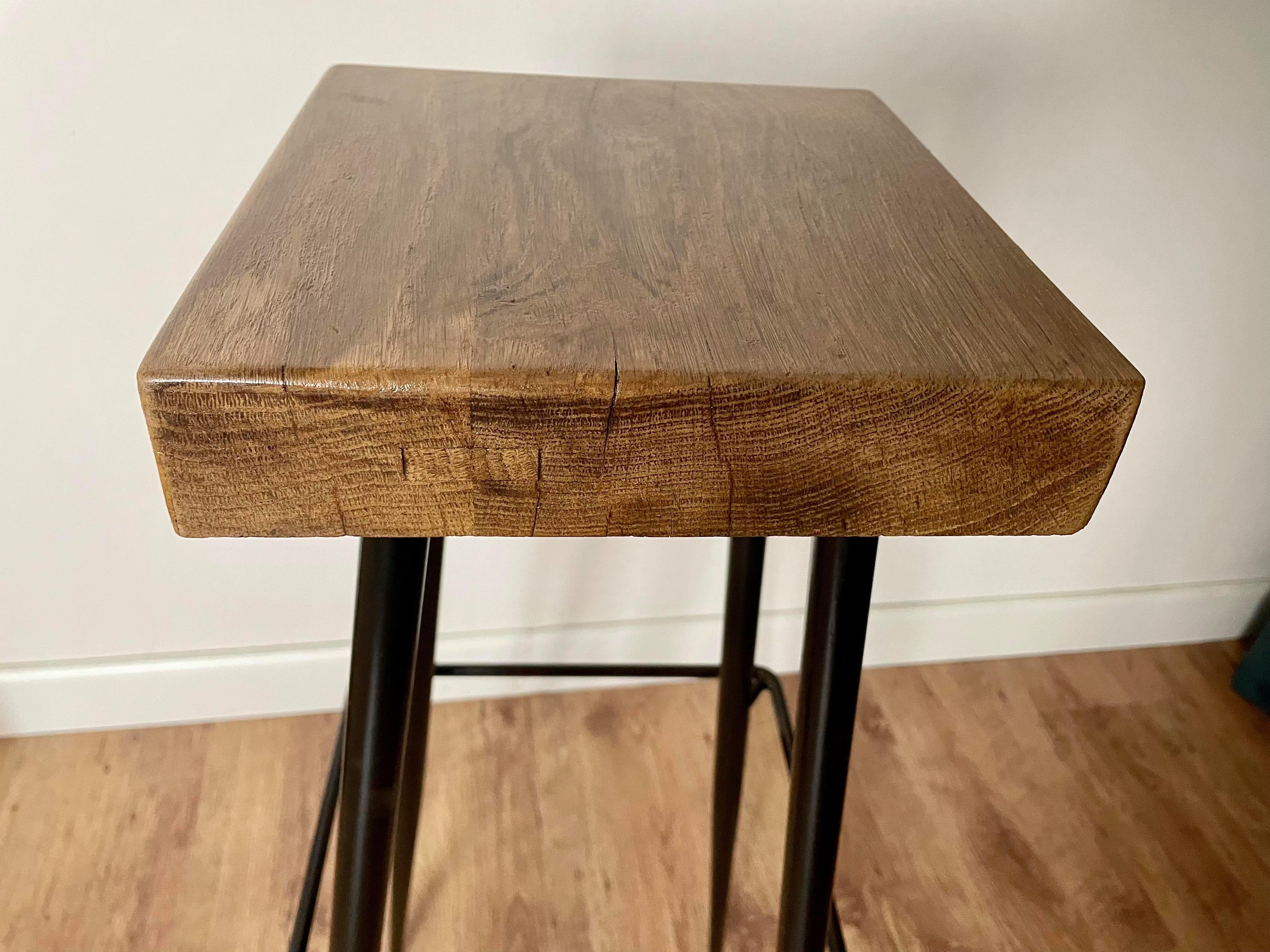 Vintage harness, metal wood, restored