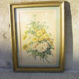 Chromolithography "bouquet of flowers"