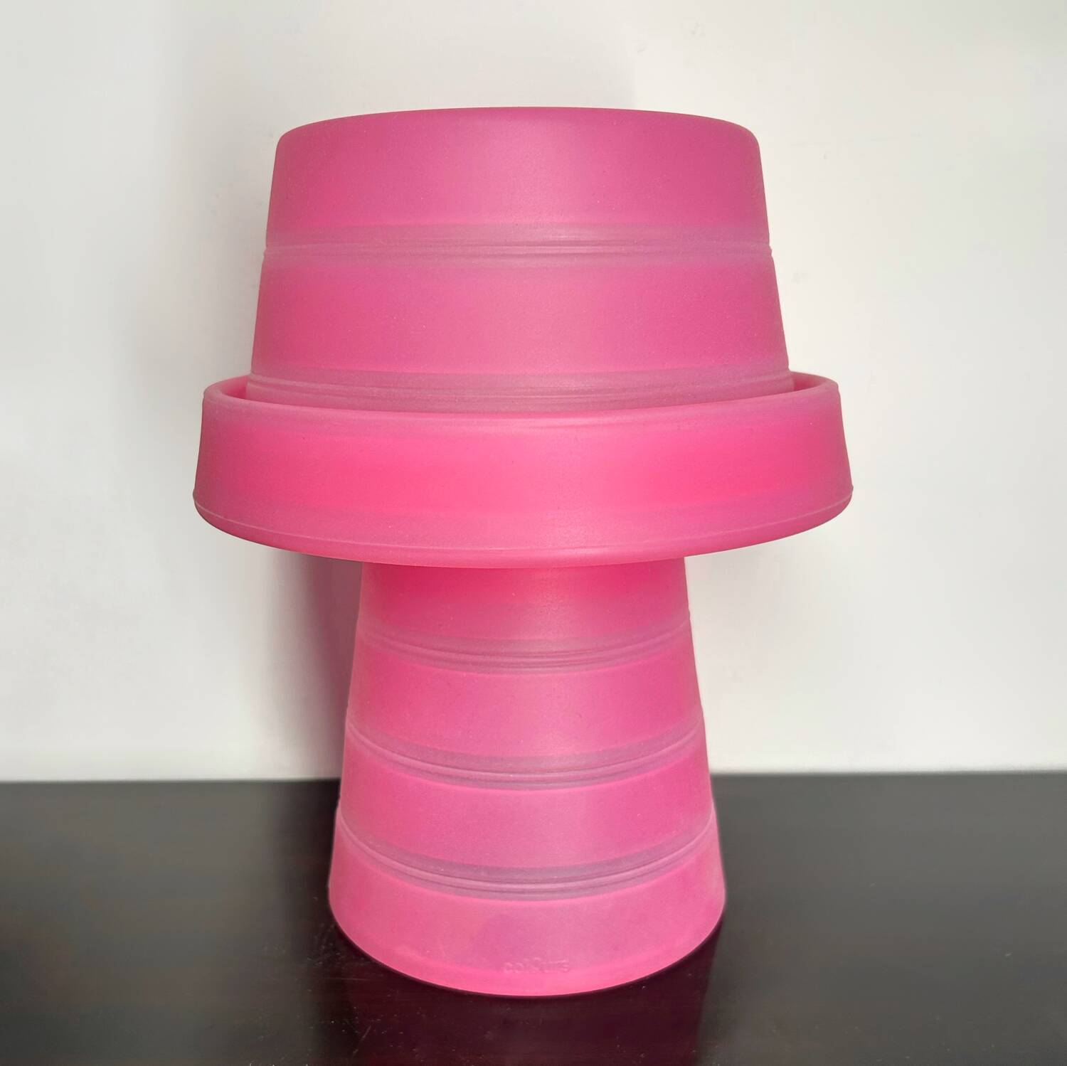 Pink gum night light lamp design from the 2000s