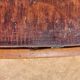 set of 3 curved wooden bistro chairs with patterns