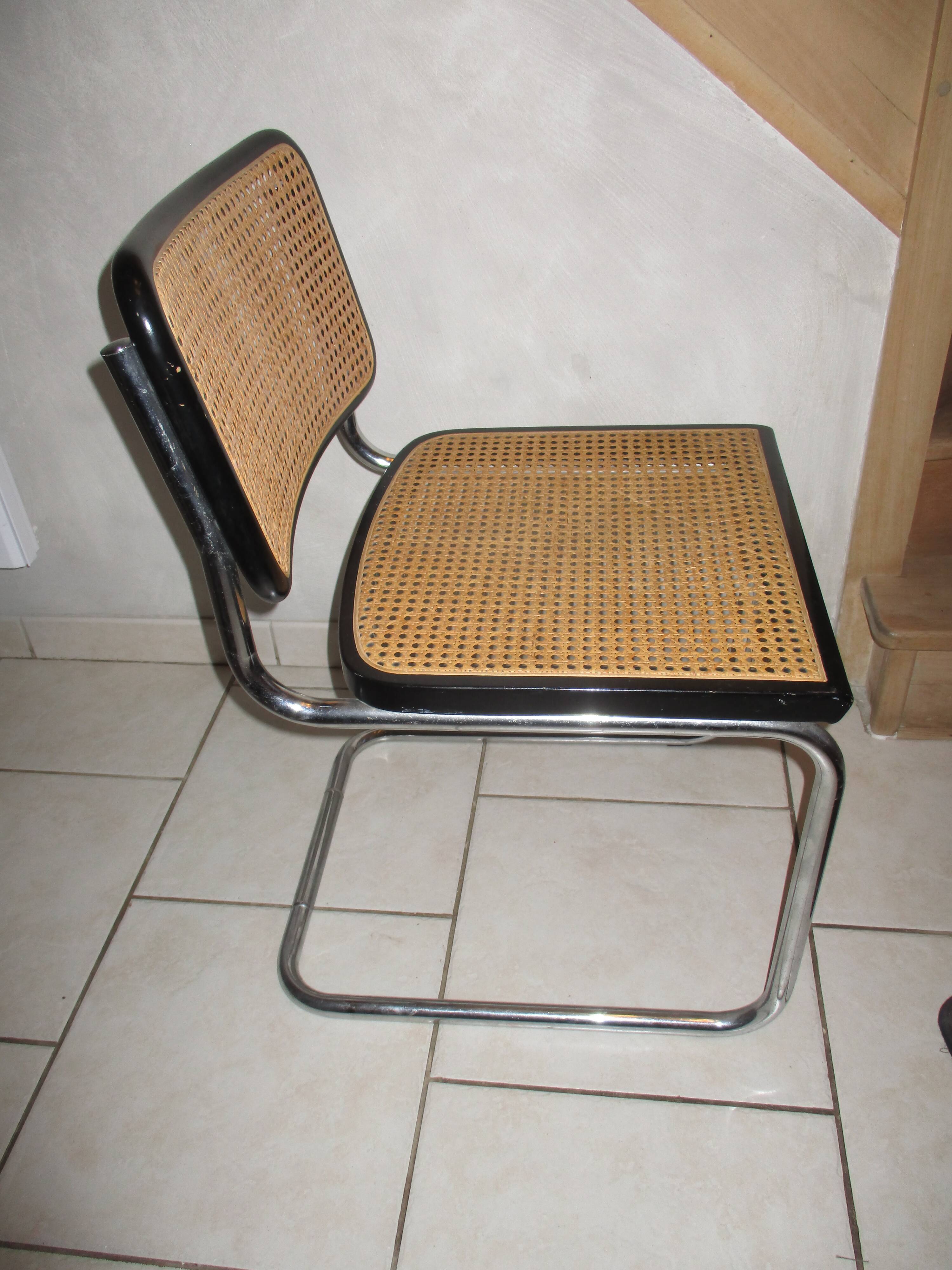 Cesca chair B32 by Marcel Breuer