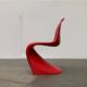 Set of mid-century Panton chairs by Verner Panton for Vitra Herman Miller.