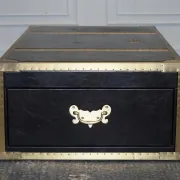 Cumberland Coffee Table with Red Velvet Lining by Timothy Oulton