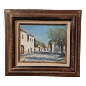 Peinture huile sur toile Raphaël Dubois