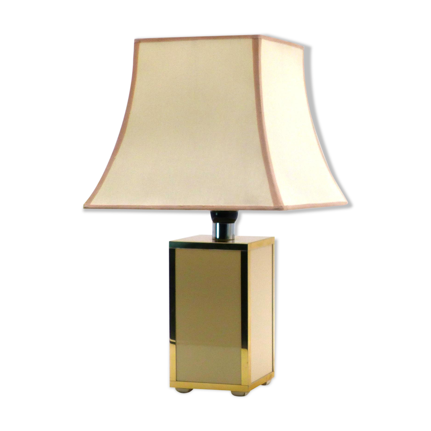 Vintage lacquered bedside lamp