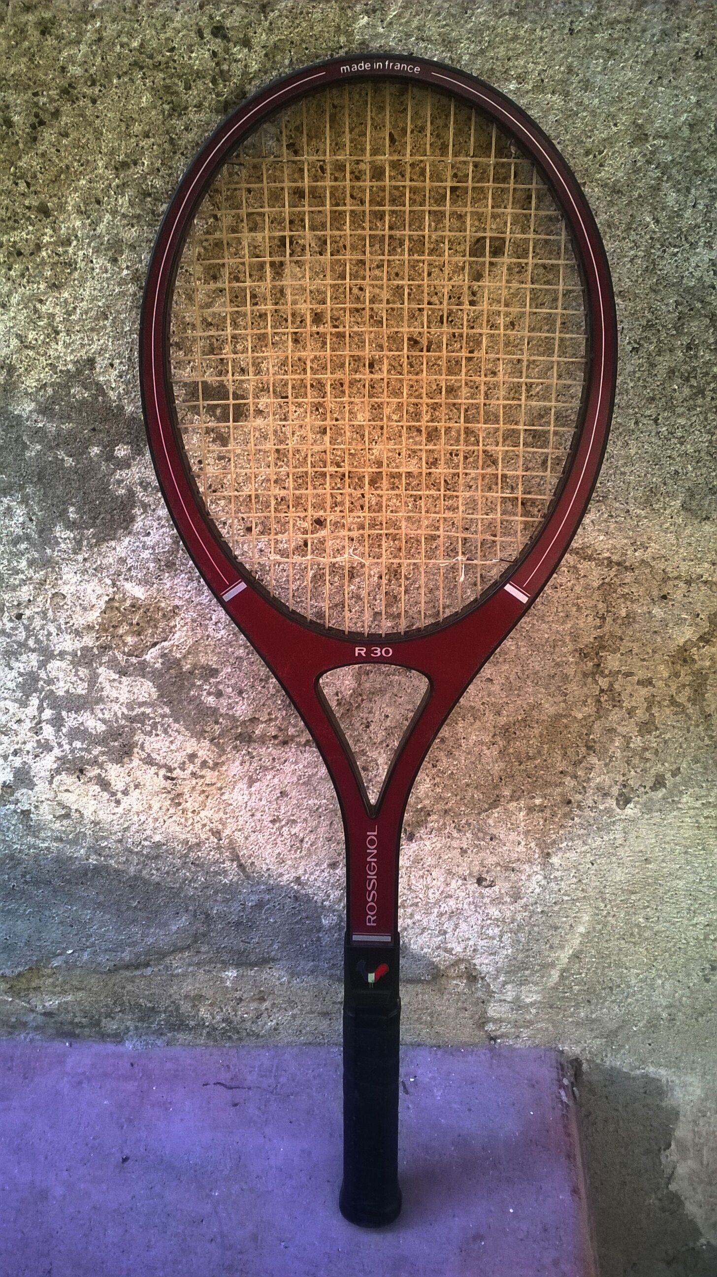 Vintage tennis racket "made in France"