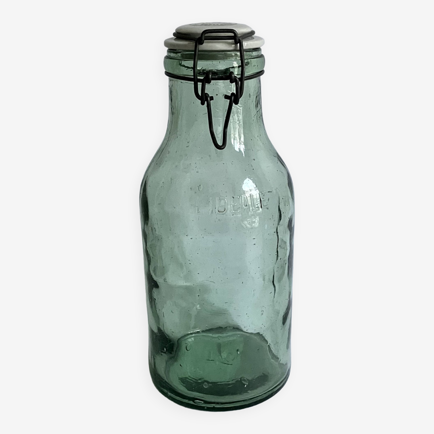 Bouteille en verre vintage avec bouchon liège - 500 ml