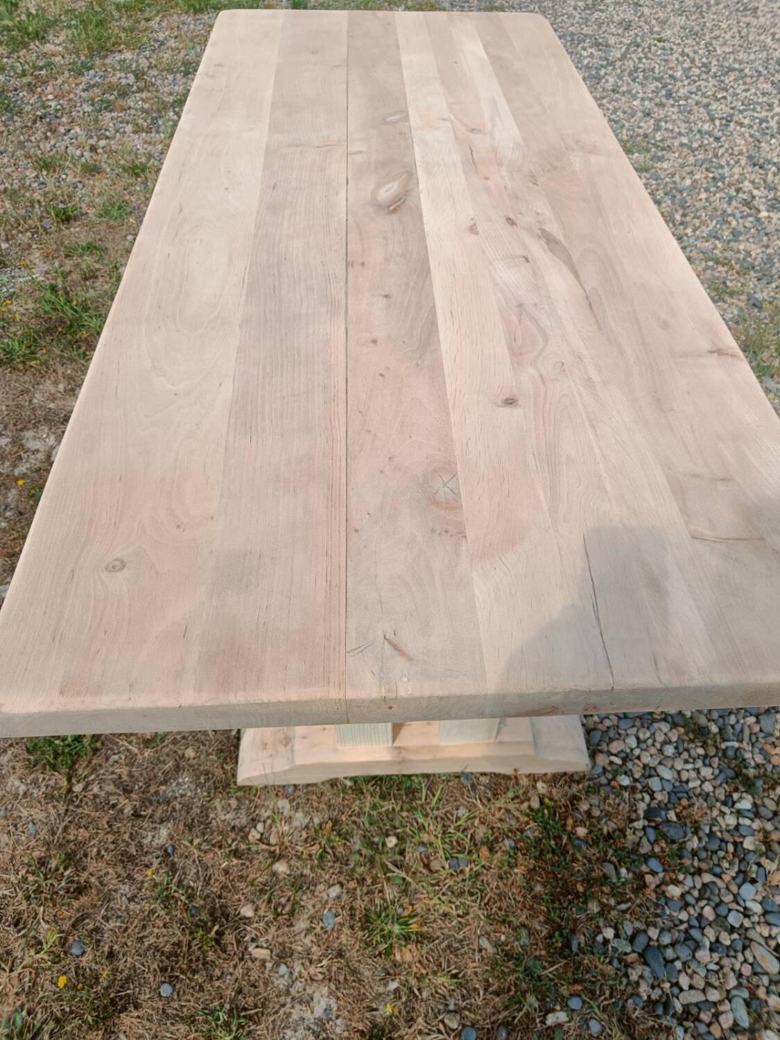 Monastery-style dining table