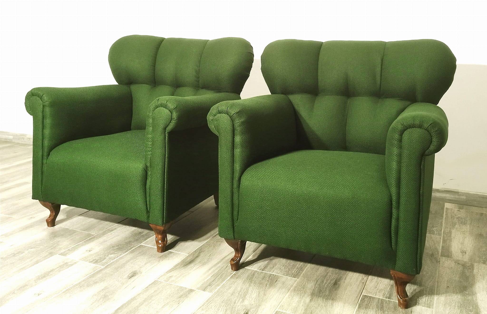 Armchairs, Czehoslovakia, 1960s, Set of 2