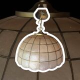 Suspension en nacre et laiton vintage