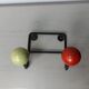 Vintage wall coat rack