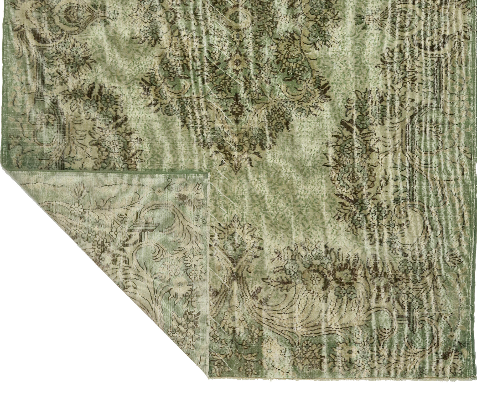 Anatolian handmade vintage rug 302 cm x 199 cm