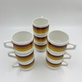Set of ceramic cups Moulin des loups