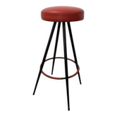 Tabouret de bar vintage design 1950-60