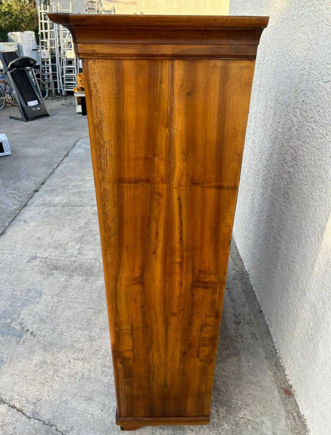 Louis Philippe walnut wardrobe