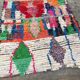 Tapis boucherouite 275 x 120 cm